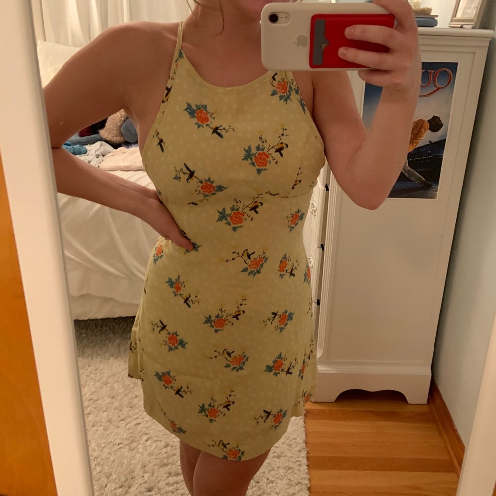 Urban Outfitters Yellow Summery Dress